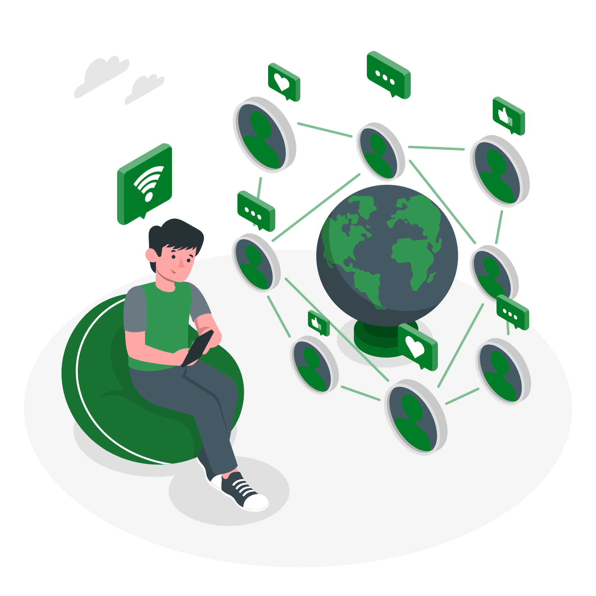 Online connection-amico